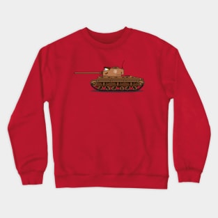 Meet the cool and beautiful cartoon tank character, Games For gamers, for MMO fans. Your clothes will look great with this character. Crewneck Sweatshirt